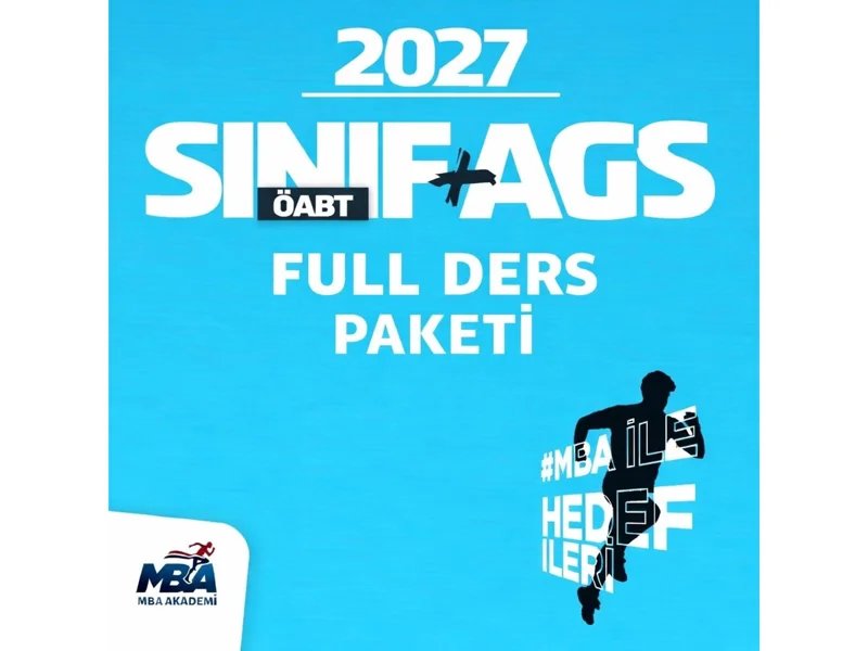 2027 ERKEN KAYIT SINIF ÖĞRETMENLİĞİ AGS+ ÖABT FULL CANLI + VİDEO DERS PAKETİ (HER ŞEY DAHİL)